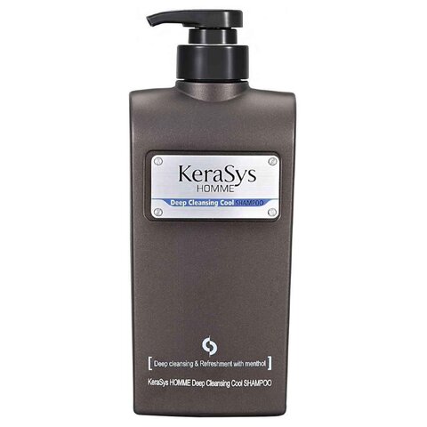 Kerasys Homme deep cleansing cool Шампунь для волос мужской «освежающий»