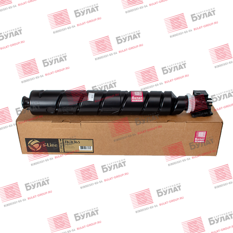 Тонер-картридж БУЛАТ s-Line TK-8365 для Kyocera TASKalfa 2554ci (Чёрный, 25000 стр.), совместимый