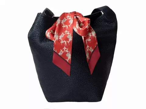 Лента скинни Mollen Силуэты в красном