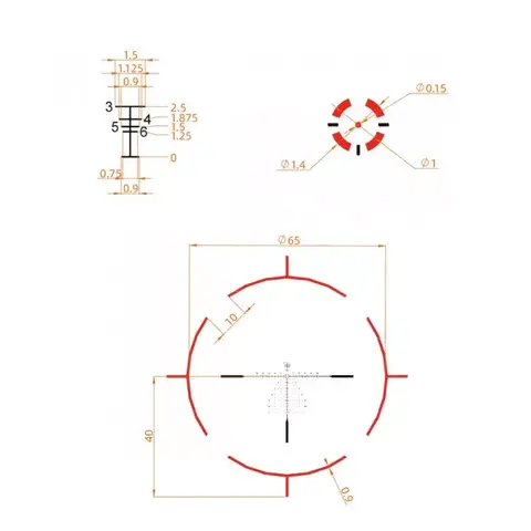 Vector Optics Continental X6 2-12x44 34MM FFP RAR (SCFF-69)