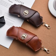 Чехол для очков коричневый K-19