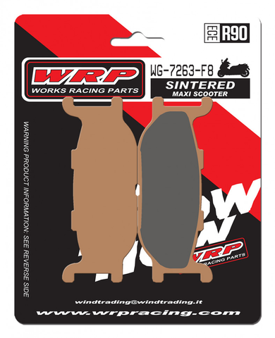Тормозные колодки WRP WG-7263-F8 (LMP263 SM / FDB781 / FA179)