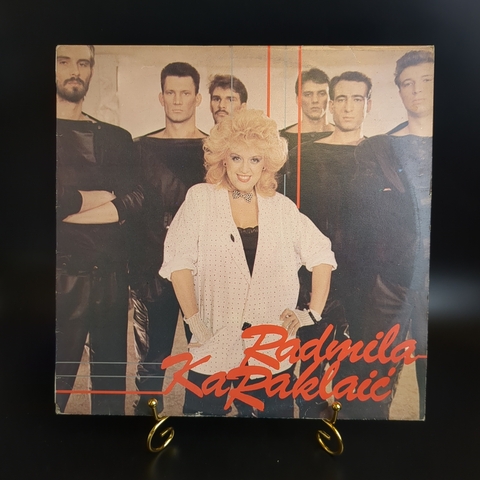 LP Radmila Karaklajić I Ansambl "Kontakt" / Радмила Караклаич ‎– Mi Smo Bili Samo Ljubav. Виниловая пластинка 12 дюймов. Югославия 1986 год.