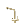 SC4015BG Смеситель для кухни SANCOS Spin, с поворотным и вытяжным изливом, краном для фильтрованной