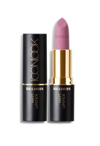 RELOUIS Помада губная матовая ICON LOOK тон:06 яркий розовый