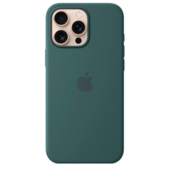 Силиконовый чехол с поддержкой MagSafe Apple Silicone Case для iPhone 16 Pro Max, Lake Green (Озерно-зеленый)