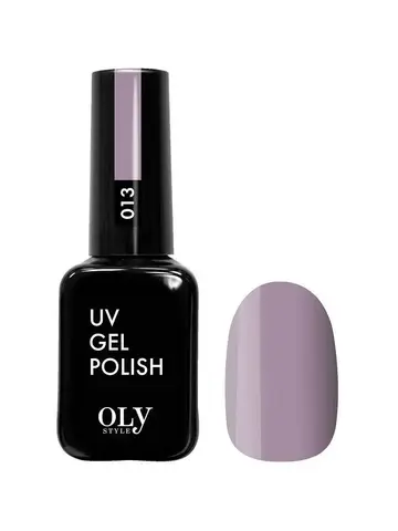 OLYSTYLE Гель-лак для ногтей тон 013 серо-лиловый  10мл