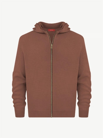 Толстовка на замке из экохлопка