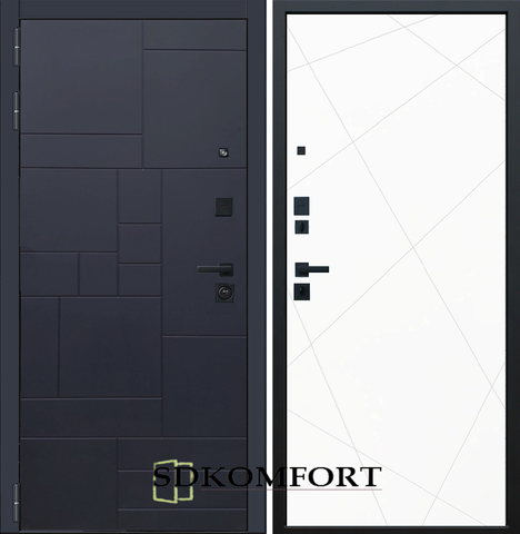 Матовый белый