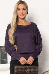 Блуза Гостья из будущего НЬЮ (сливовая) Б14922-19М LT Collection