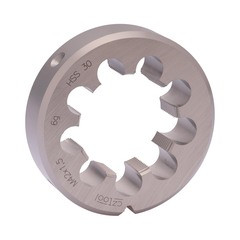 Плашка М42х1,5 DINEN22568 HSS 6g 75х20мм Bucovice(CzTool) 240423