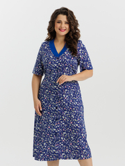 4534 Халат на пуговицах