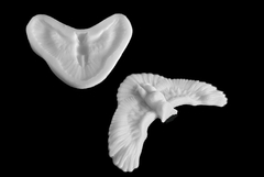 Силиконовый молд № 369 Сова в полете