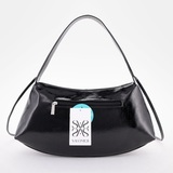 Сумка Саломея 1151 лак черный