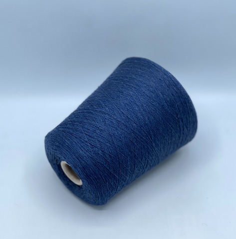 Zegna Baruffa, Cashmere, 2/28 1400м, 100%Кашемир, Синий меланж(530/22/725) арт.38039