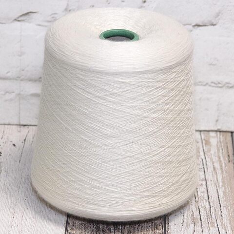 Кашемир 100% гребенной 3/80 белый натуральный