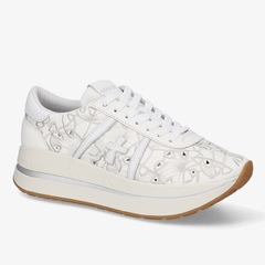 Кожаные кроссовки Premiata Bethcoin 8153 с перфорацией