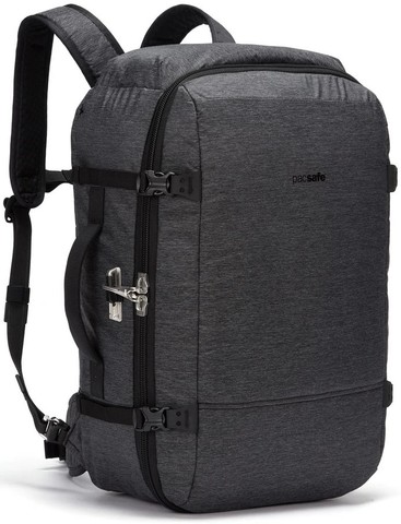 Картинка рюкзак для путешествий Pacsafe Vibe 40L серый - 1