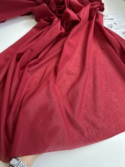 Батист Красный, хлопок 100%