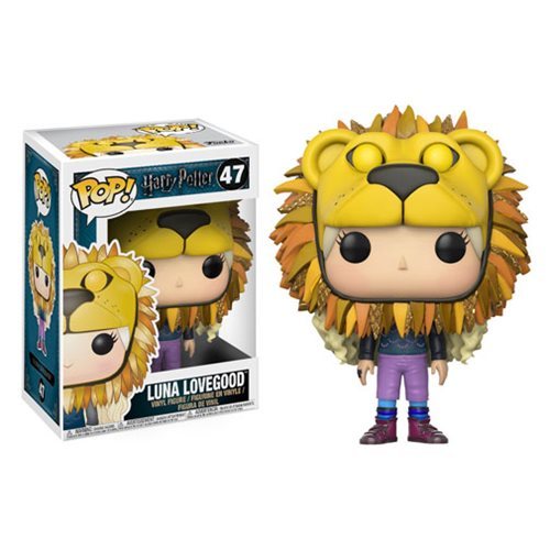 Funko POP Harry Potter Luna Lovegood with Lion Head 47