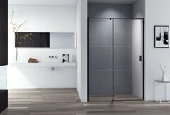 Cezares URBAN-B-12-150-C-NERO Душевая дверь фото