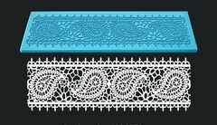 Силиконовый коврик для декора Пейсли