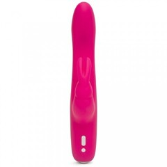 Вибратор Happy Rabbit Slimline Curve розовый