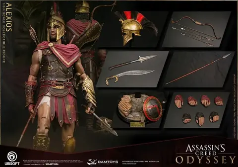 Фигурка Алексиос масштаб 1/6 Ассасин Крид Одиссея DAMTOYS