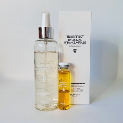 Тоник ампульный "Сияние" TROIAREUKE H+Cocktail Rejuvenating Ampoule Yellow.