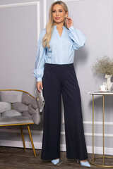 Брюки палаццо Настроение города (темно-синие) Б14510-8М LT Collection