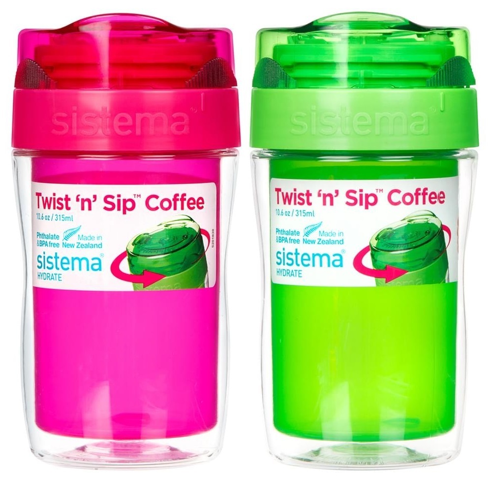 Термокружка Sistema 315 мл, цвет Розовый, арт. 21477 - фото 18