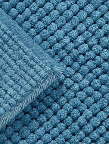 Коврик из синели Arya Softy (40*60 см) - Голубой - купить 1