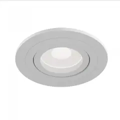 Светильник встраиваемый Vaes MARS R, белый, поворотный, цоколь GU10