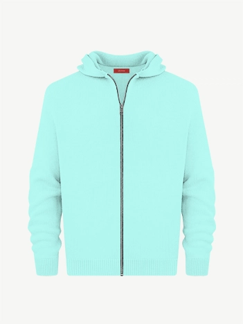 Толстовка на замке из экохлопка