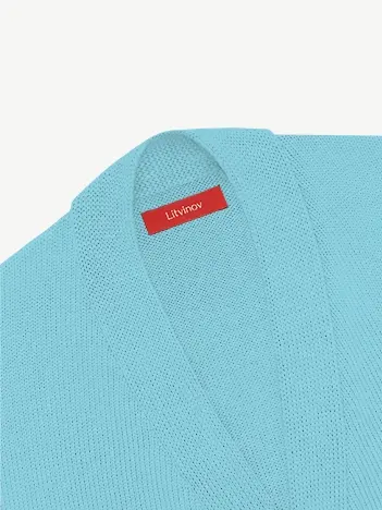 Кардиган с пуговицами из экохлопка