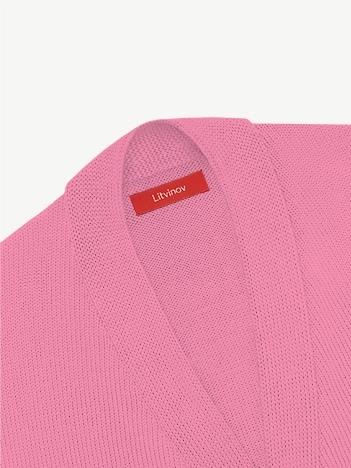 Кардиган с пуговицами из экохлопка