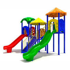 Детская игровая площадка Горный Хребет, размер 4,7*4,4*4