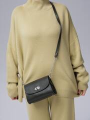 Кожаная сумка Deboro 30300 олива/аризона