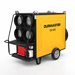Тепловая пушка дизельная OURMASTER DV 690 - непрямого нагрева / 230 кВт / промышленная