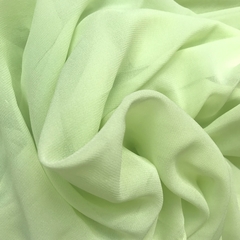 Шифон шелковый светлый лайм 1137