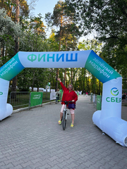 Надувная арка Лайт на опорах