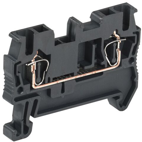 Клемма пружинная КПИ 2в-2,5 31А черный IEK