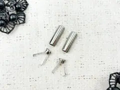 Наконечник для шнура, металл, d 5,5 мм, р. 20,7х7 мм, никель