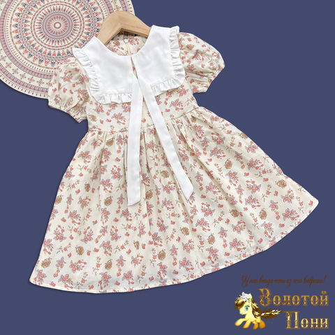 Платье хлопок д (2-6) 260410-S2045