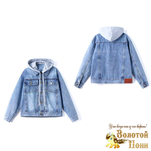 Куртка джинсовая м (5-11) 260419-WT114