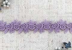 Кружево плетеное, ш. 2,5 см.