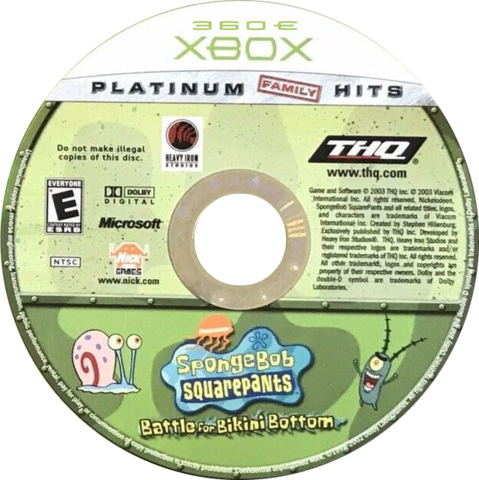 Sponge Bob Squarepants: Battle for Bikini Bottom (XBOX360E) [Xbox 360]