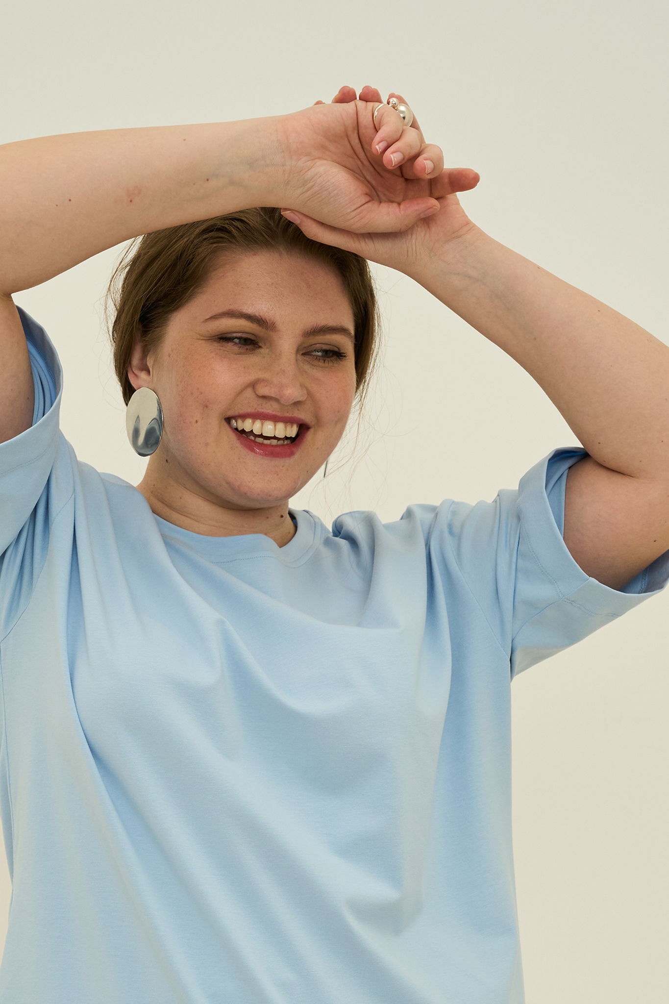 Футболка boxy fit из хлопка