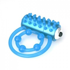 Двойное эрекционное кольцо с вибрацией Lumino Play (светится в темноте)