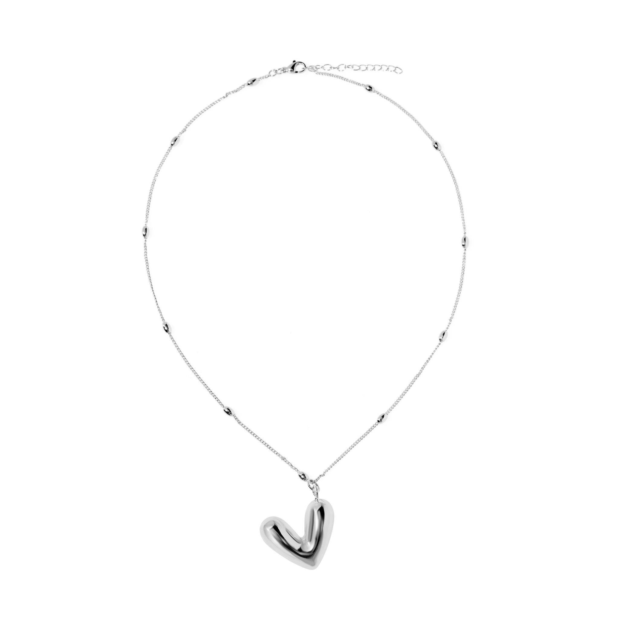 

Колье Chic Heart Necklace - Silver